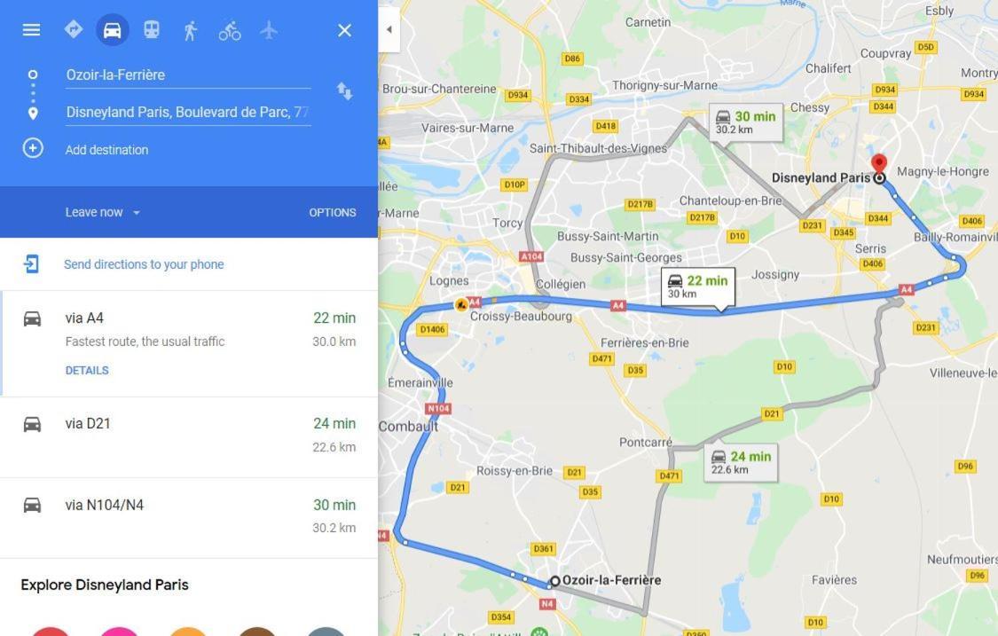 Tres Beau Studio Proche De Disneyland Et De Paris Apartment Ozoir-la-Ferriere Ngoại thất bức ảnh